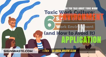 Should You Mention a Toxic Work Environment in Your Job Application?