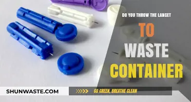 Proper Disposal of Used Lancets: Waste Container Best Practices