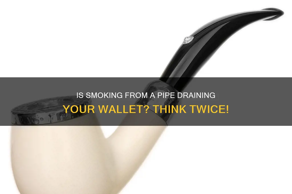 do you waste money smoking from pipe