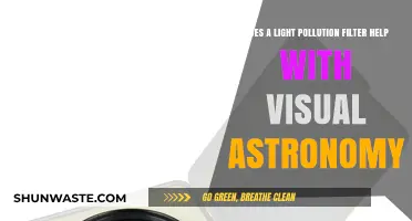 Light Pollution Filters: Enhancing Visual Astronomy Experiences