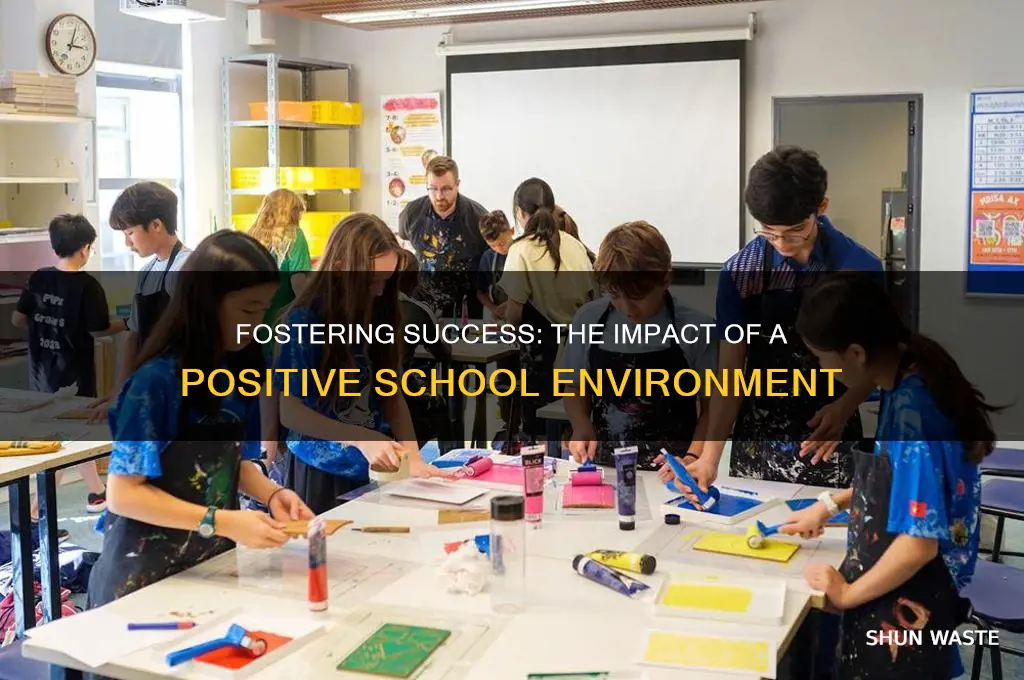 does a positive school environment work