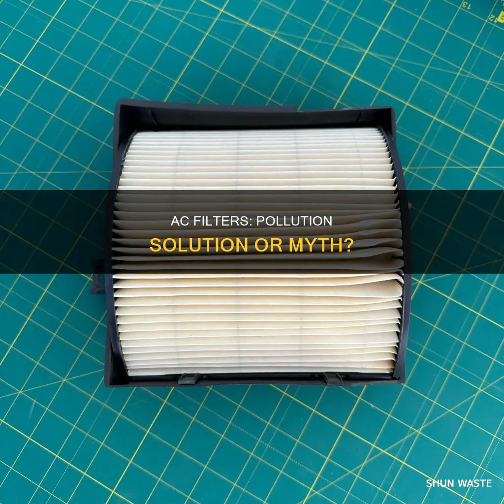 does ac filter pollution
