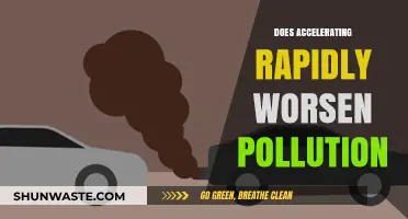 Aggressive Acceleration: Pollution's Worst Enemy?