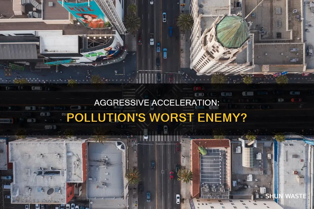 does accelerating rapidly worsen pollution