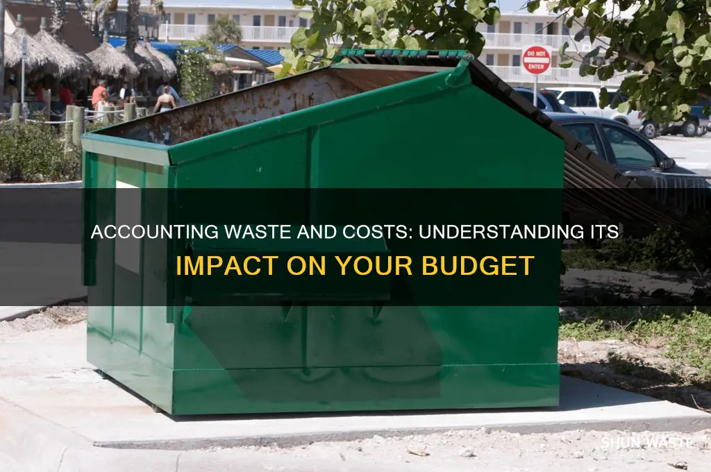 does accounting waste count against my cost