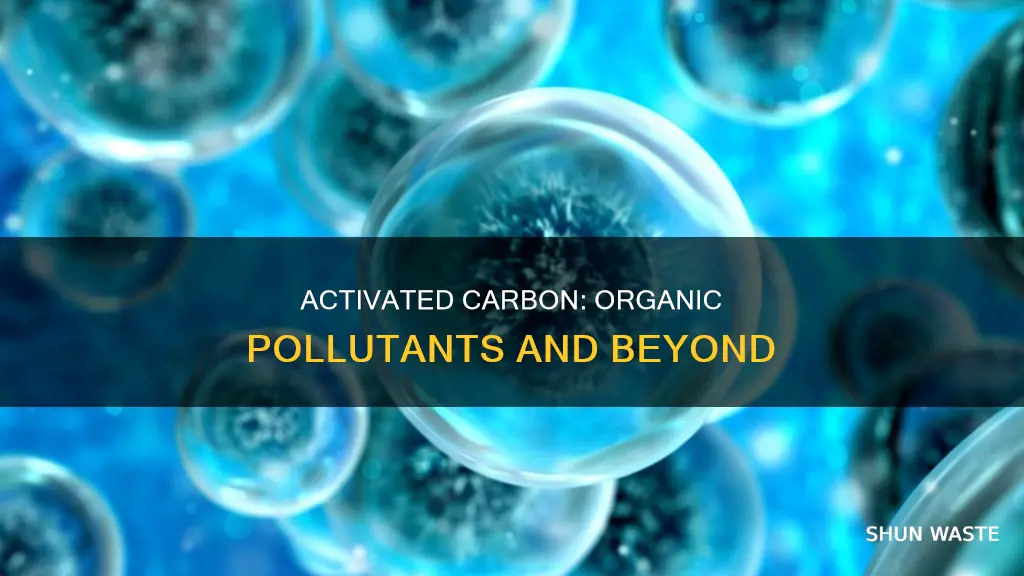 does activated carbon only work on organic pollutants
