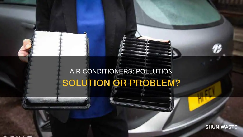 does air conditioner reduce pollution