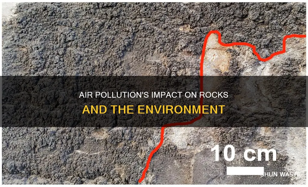 does air pollution affect rocks