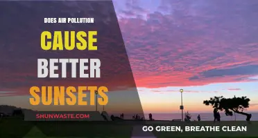 Air Pollution's Golden Glow: A Surprising Sunset Effect