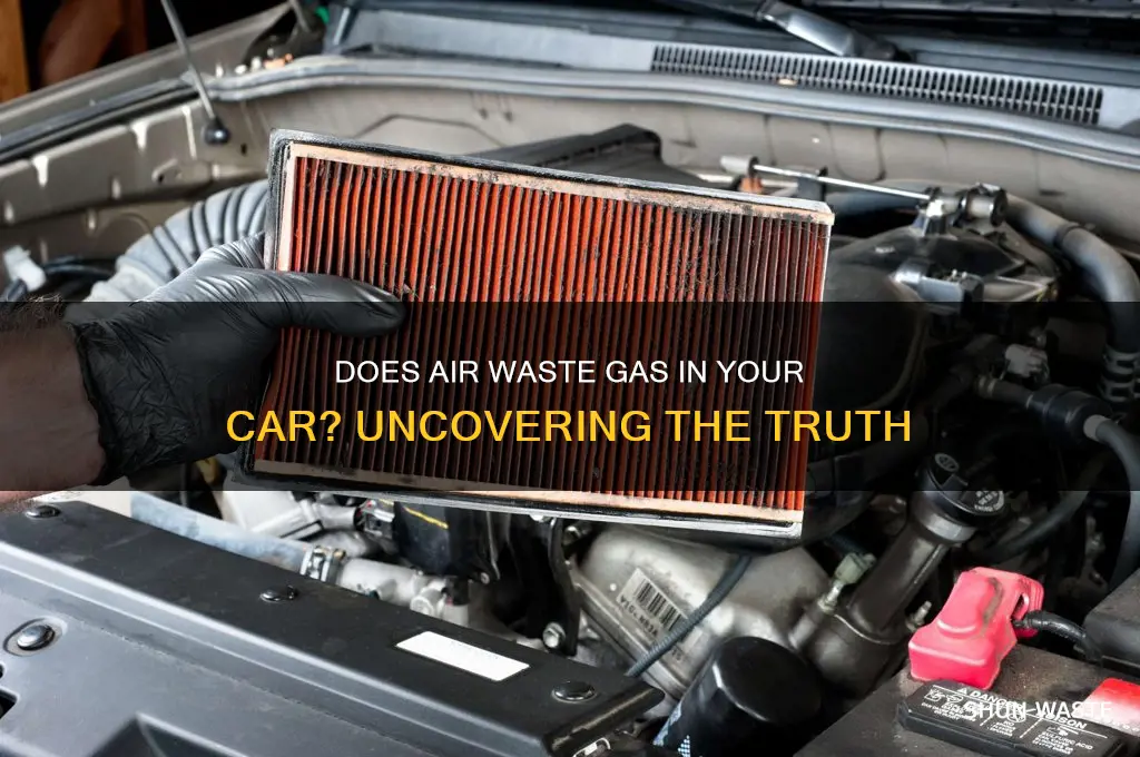 does air waste gas in the car