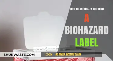 Biohazard Labels: Are They Required for All Medical Waste?