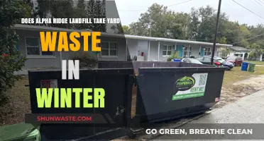 Winter Yard Waste Disposal: Alpha Ridge Landfill Guidelines Explained