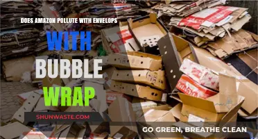 Amazon's Envelope Mystery: Bubble Wrap's Pollution Trail