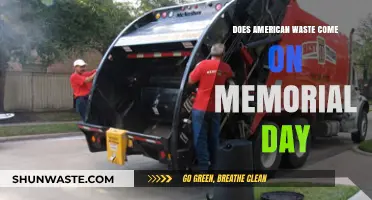 Does American Waste Collection Operate on Memorial Day?