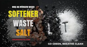 Oversized Water Softeners: Salt Efficiency or Unnecessary Waste?