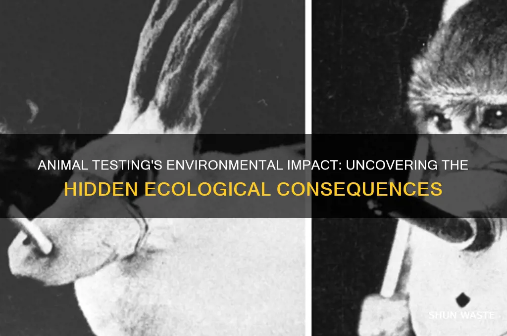 does animal testing affect the environment