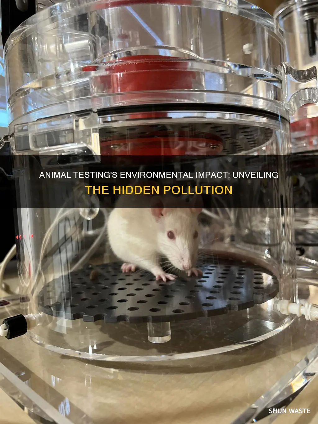 does animal testing cause pollution