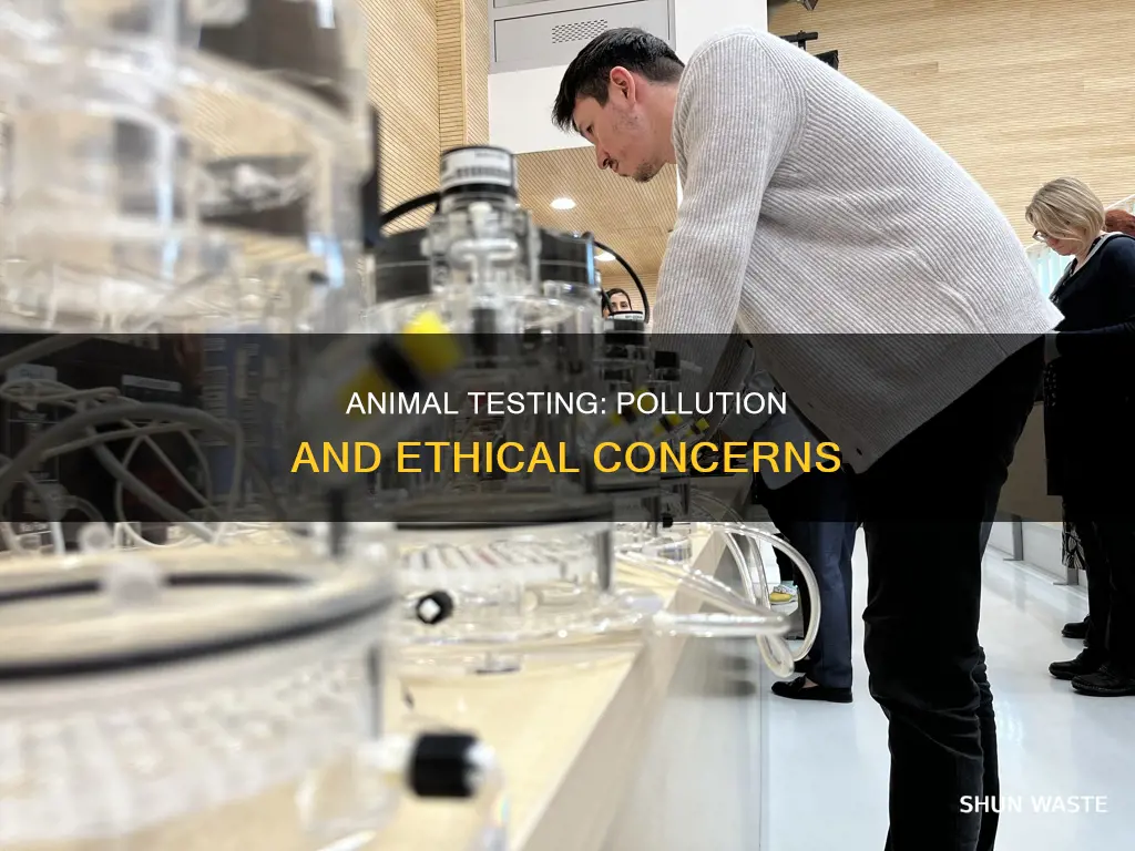 does animal testing cause pollution