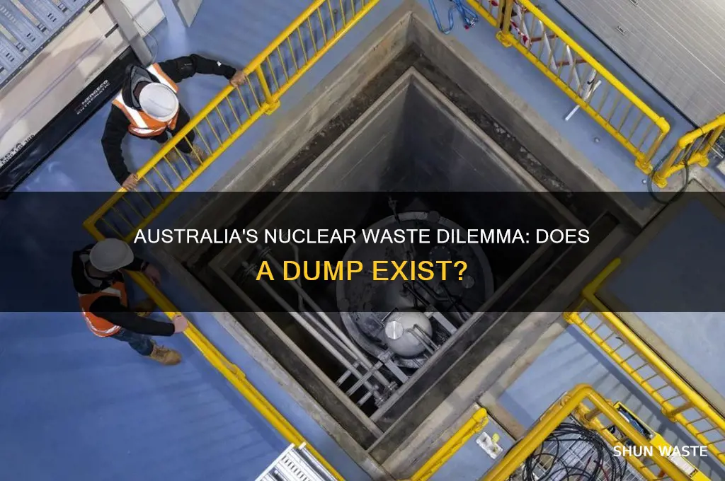 does australia have a nuclear waste dump
