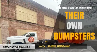 Aztec Waste San Antonio: Do They Manufacture Their Own Dumpsters?
