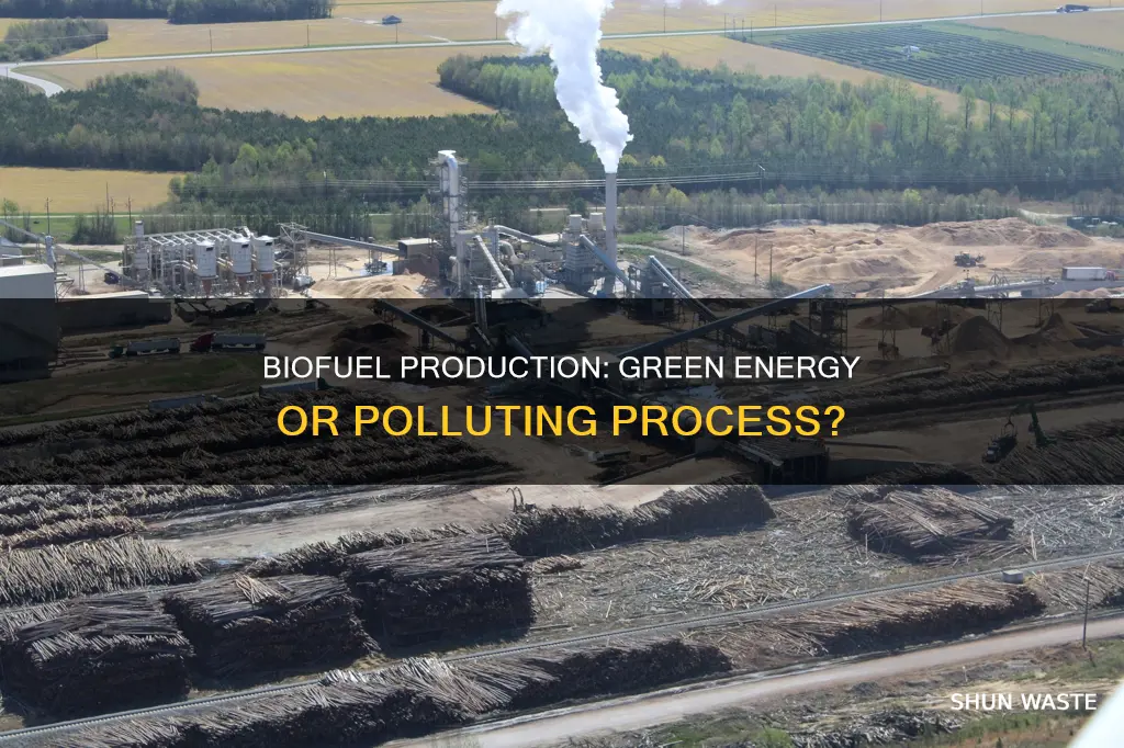 does biofeul production produse pollution