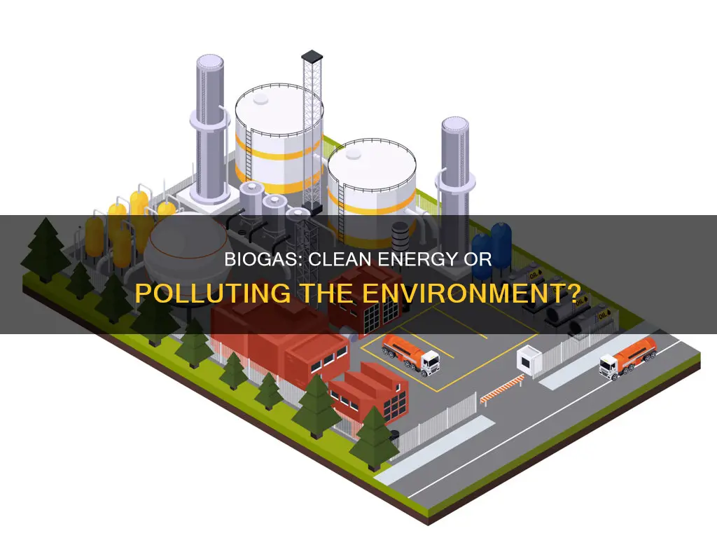 does biogas produce pollution