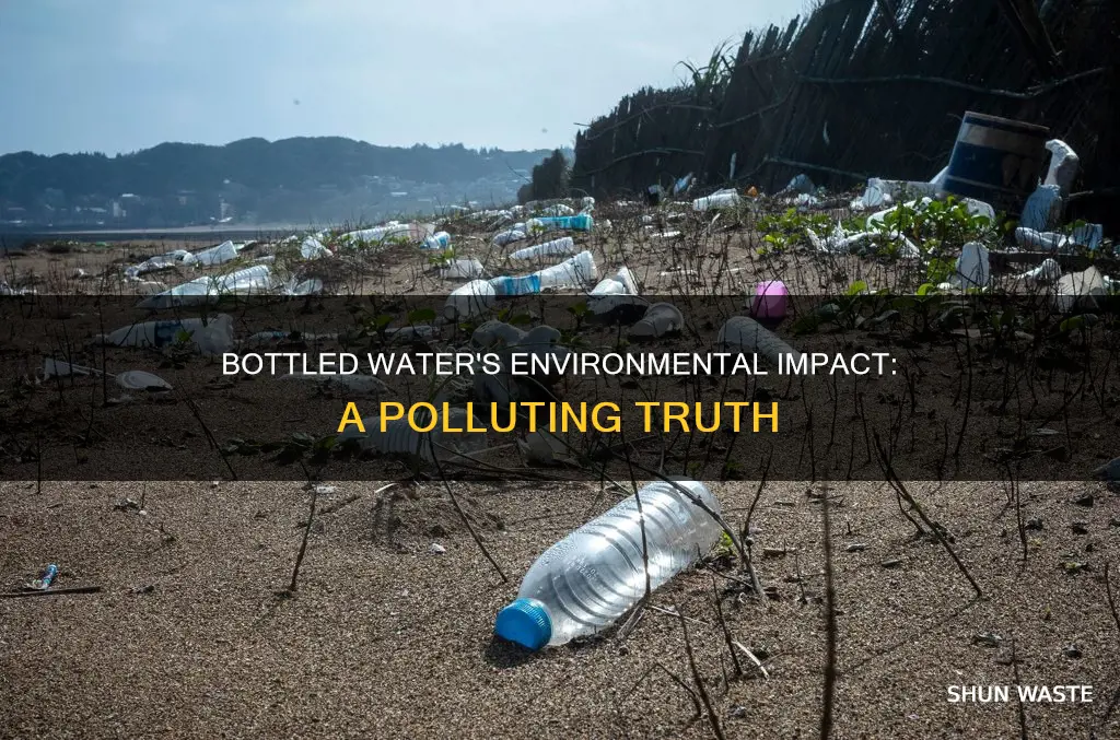 does bottled water pollute