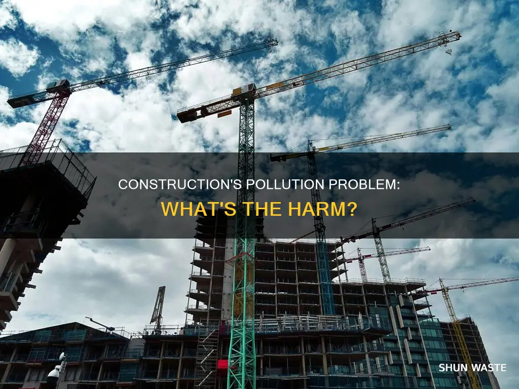 does building construction create pollution