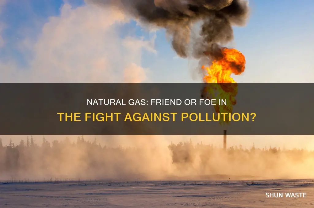 does burning natural gas cause pollution