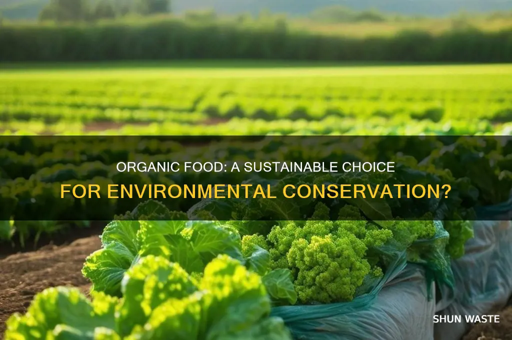 does buying organic help the environment