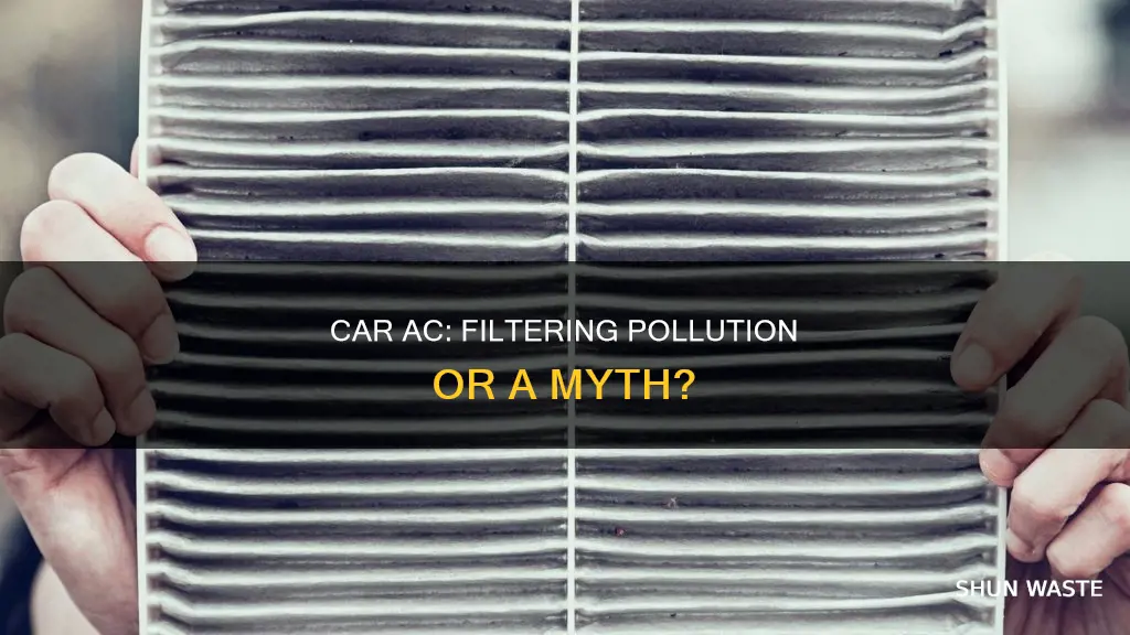 does car ac filter pollution