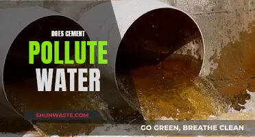 Unveiling the Environmental Impact: Does Cement Contaminate Water?