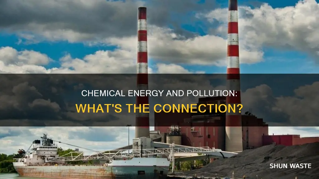 does chemical energy produce pollution