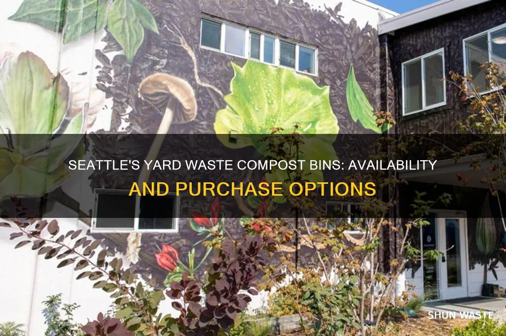does city of seattle sell yard waste compost bins