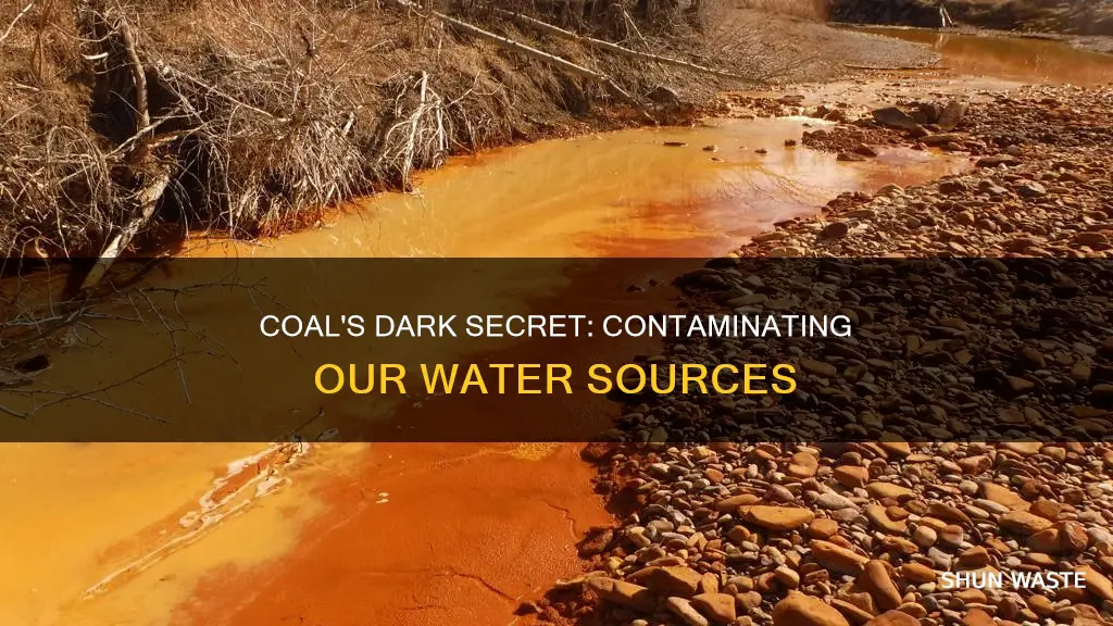 does coal pollute drinking water