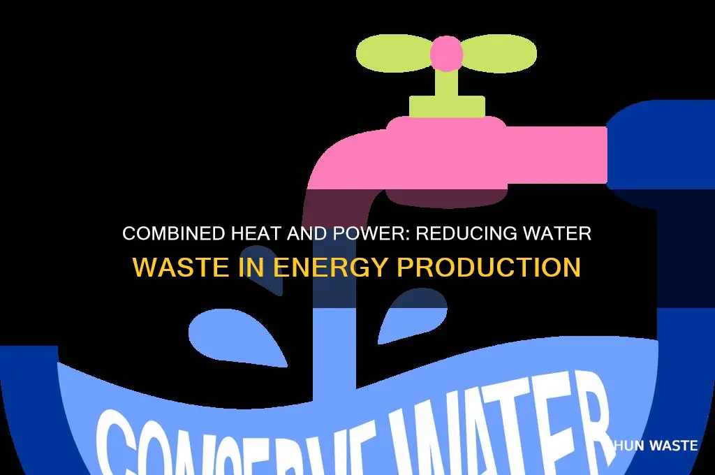 does combined heat and power waste less water