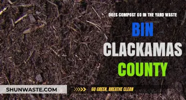 Clackamas County Yard Waste Bin: Can You Compost in It?