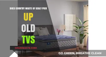 Does Country Waste Management Include Sealy's Old TV Pickup Service?