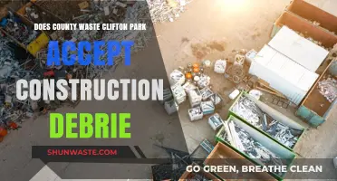 Does County Waste Clifton Park Accept Construction Debris? Find Out Here