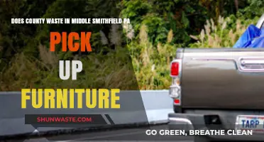 Middle Smithfield PA County Waste Furniture Pickup: What You Need to Know