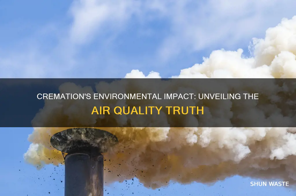 does cremation cause air pollution