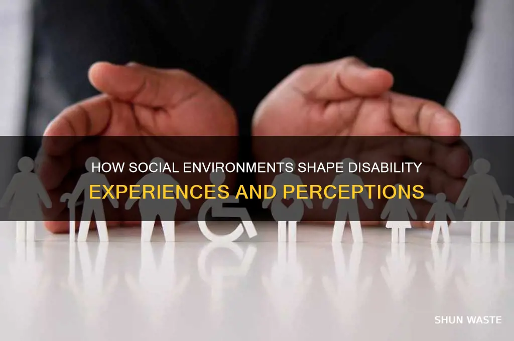 does disability change in social environments