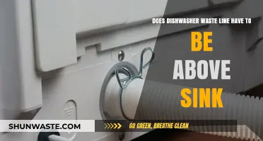 Dishwasher Waste Line Placement: Above Sink or Below? Explained