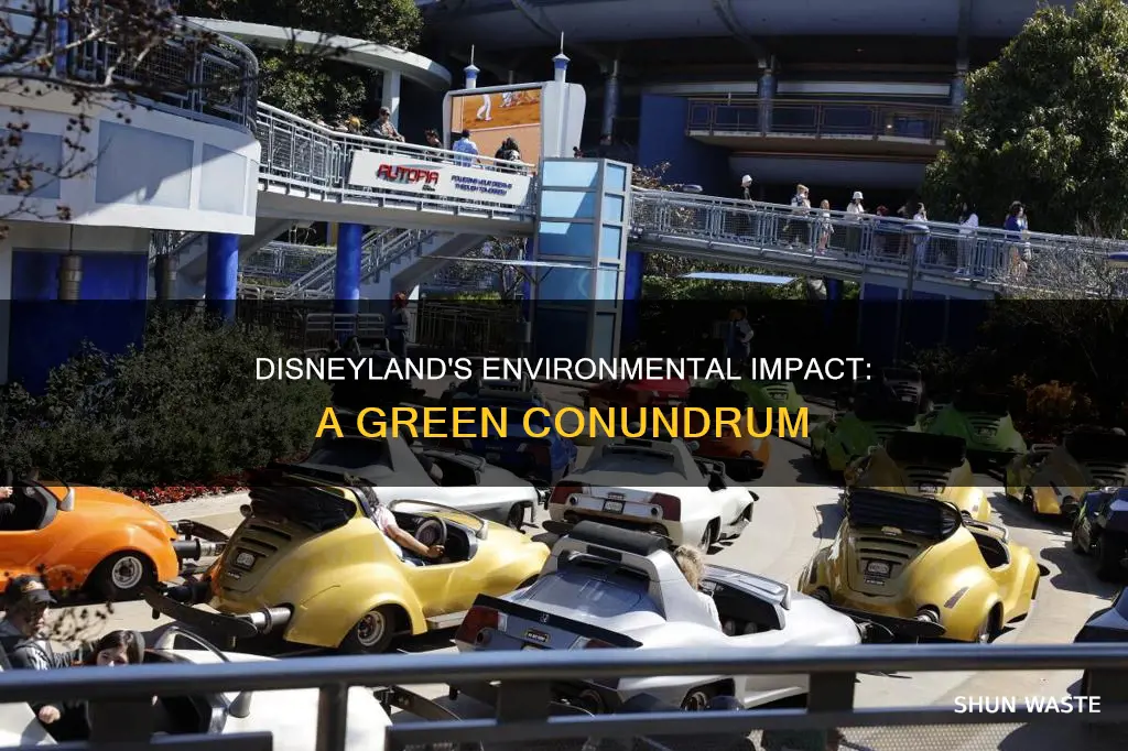 does disneyland cause more pollution than automobiles do