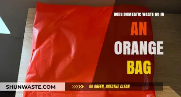 Orange Bags for Domestic Waste: Proper Disposal Guidelines Explained