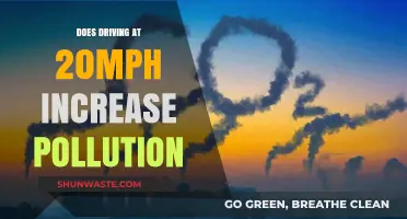 Does Slower Driving Mean Cleaner Air?