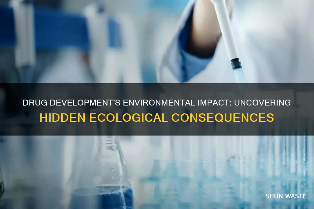 does drug developmetn impact environment