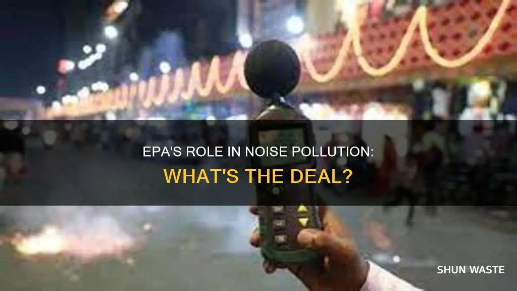 does epa regulate noise pollution