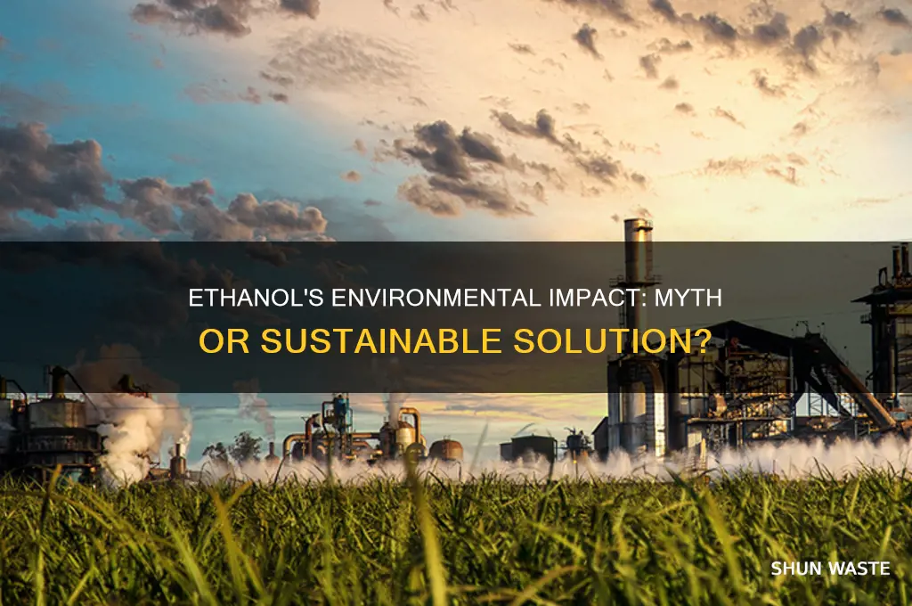 does erhanol really help environment