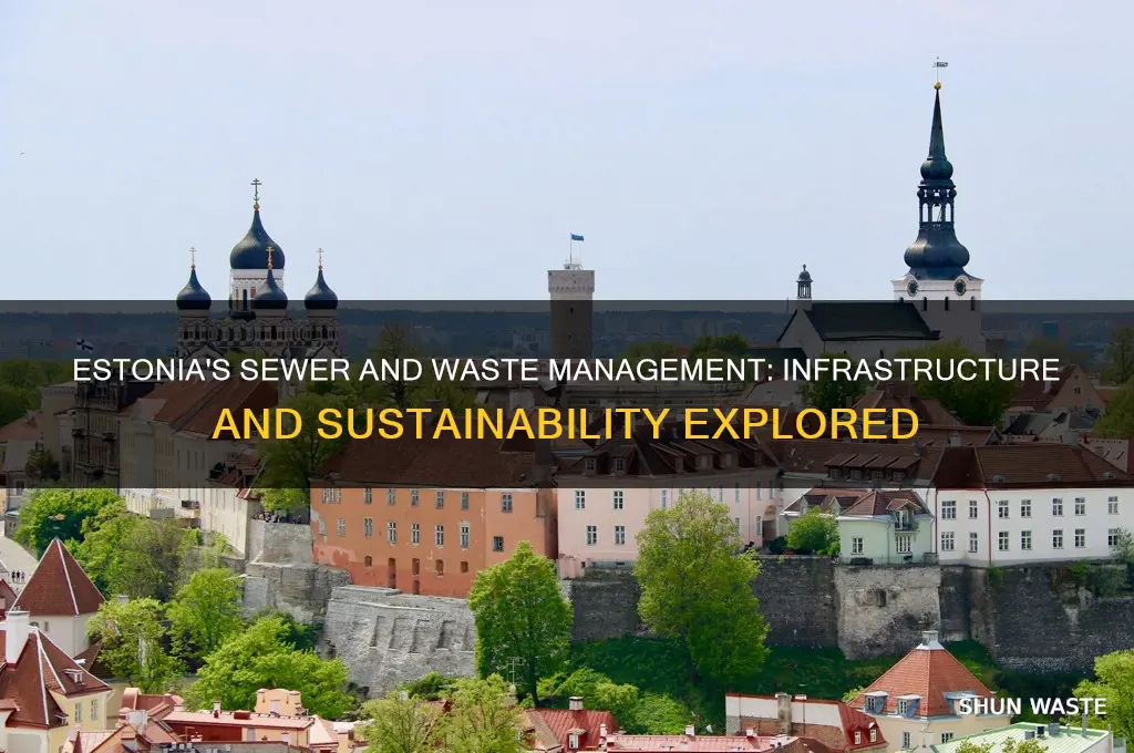 does estonia have a sewer and waste managemnet system